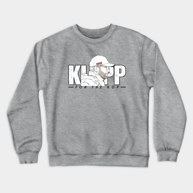 KLOPP FOR THE KOP Crewneck Sweatshirt by cattafound